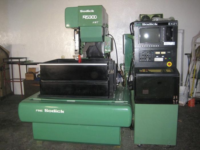 erosionadora de hilo SODICK A530 